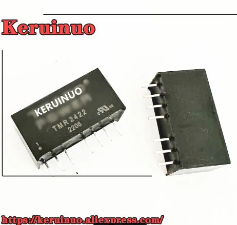 10 шт./лот TMR 2-4822WI TMR2-4822WI TMR2 DC преобразователь 12V 2W 2 выход-12V-12V-83mA-83mA input-18V-75V