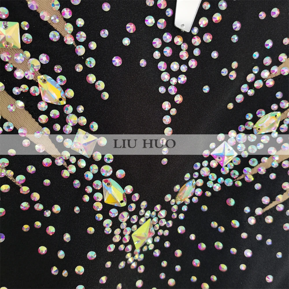 Трико LIUHUO для ритмической гимнастики индивидуальный костюм взрослых женщин и