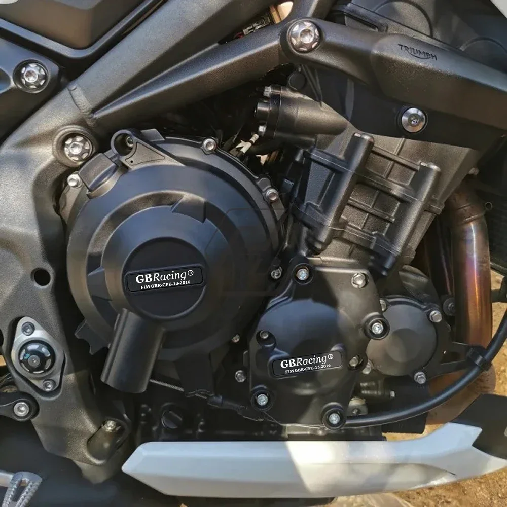 Комплект защиты крышки двигателя для Triumph Daytona 675R 2013-2016 Street Triple 765 2017-2022 MOTO2