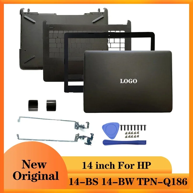 Новый ЖК-экран ноутбука задняя крышка/передняя панель/петли/крышка