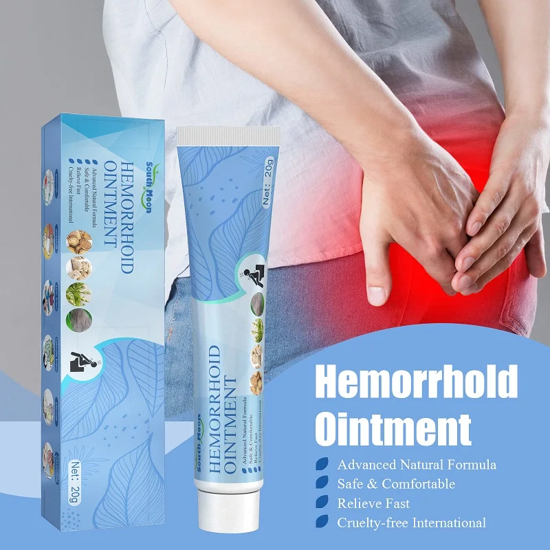 

Мазь от геморроя 20 г, крем для лечения внутреннего геморроя, снятия боли, наружная терапия анальной трещины