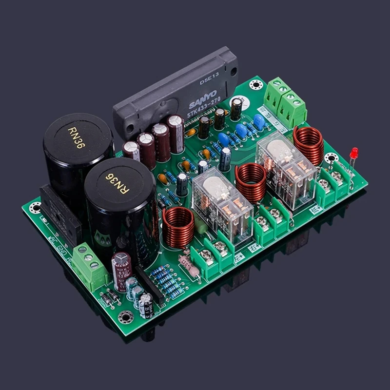 Плата усилителя мощности сабвуфера 60Wx3 модуль звука двойной переменный ток 28-35 В 1