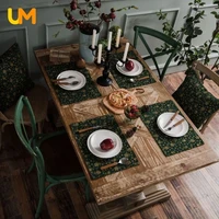 christmas table runner for party events green and golden xmas table runners for dining nordic elegant modern table runners