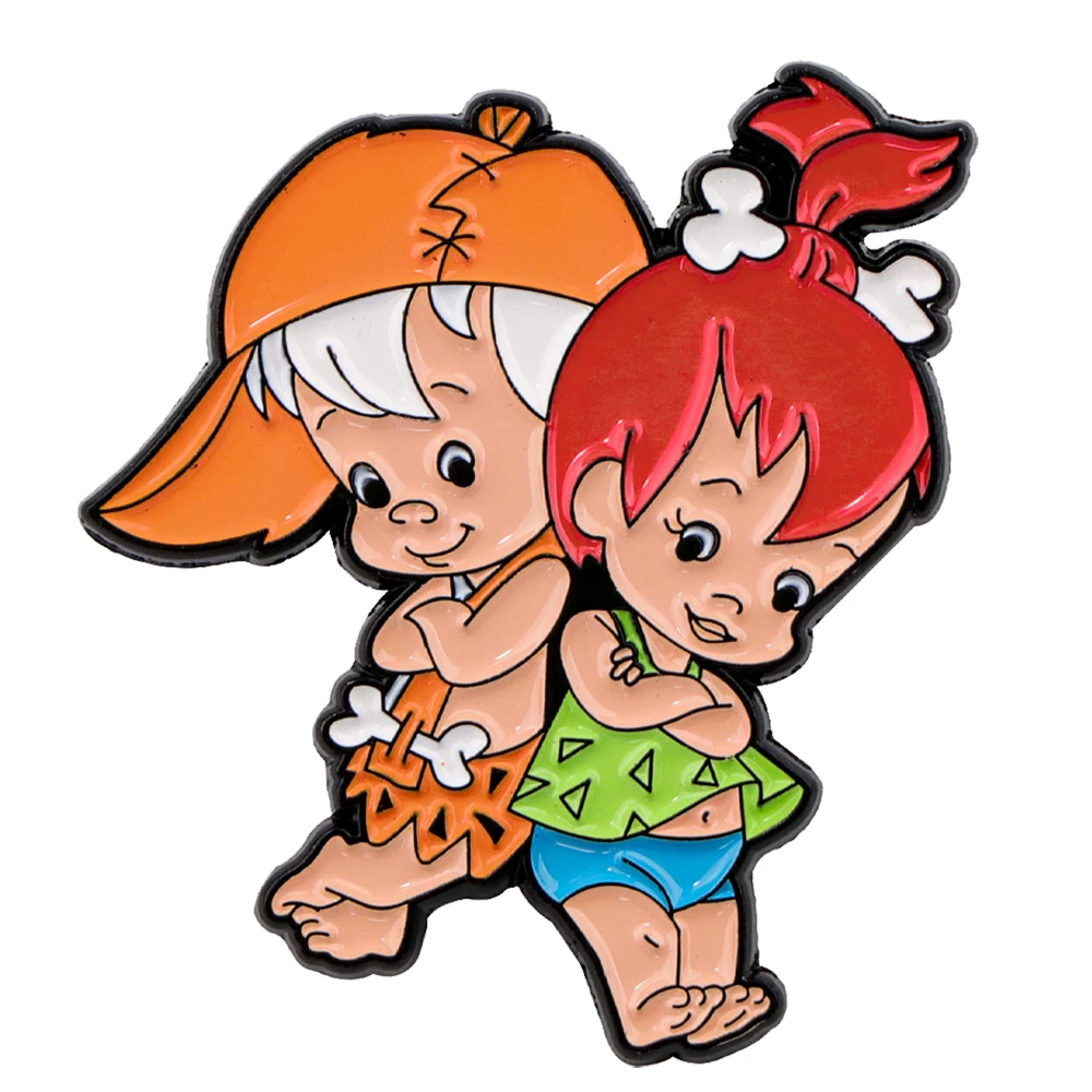 Милые мультяшные фигурки эмалированные броши на булавке значок одежде сумка с