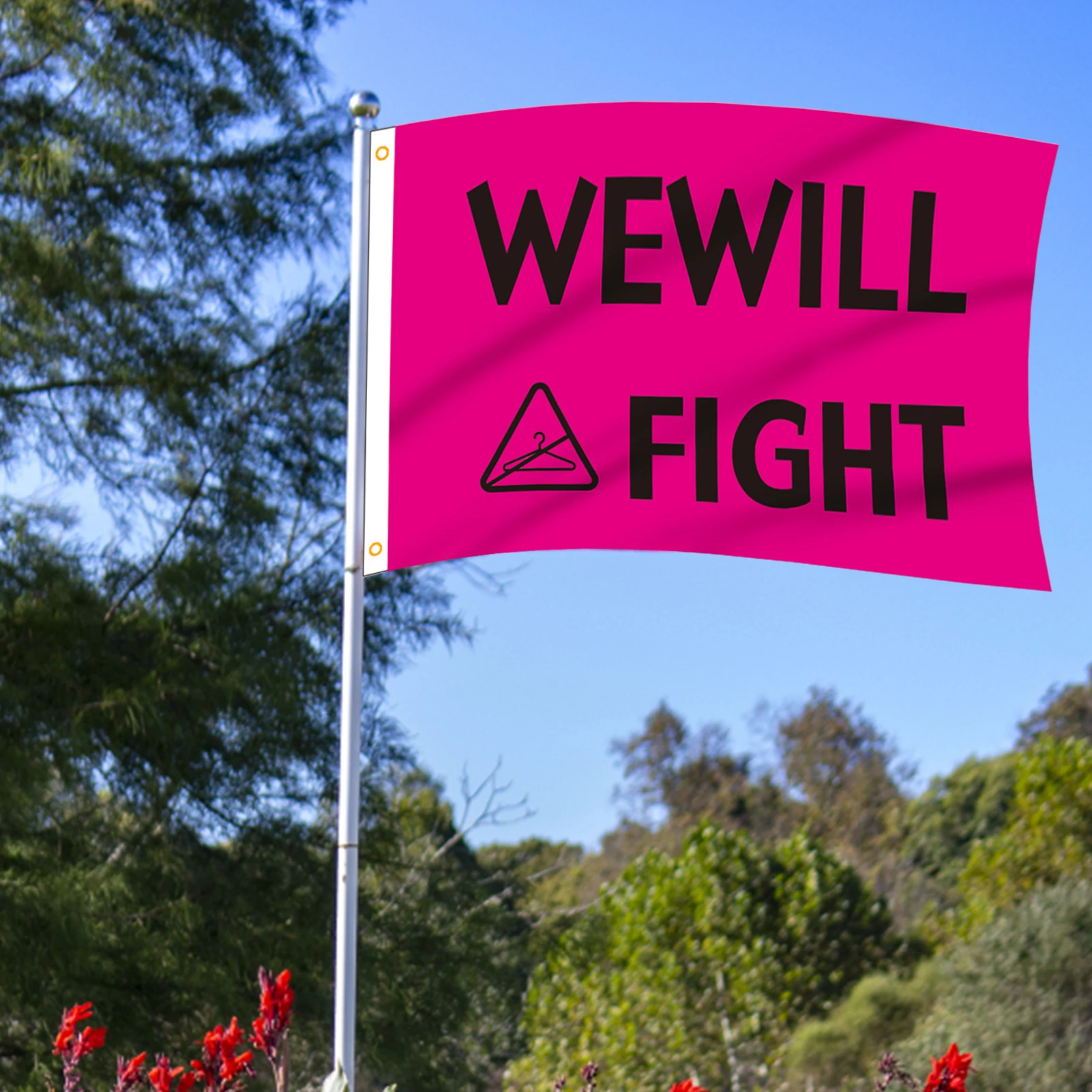 

Stop The War On Women We Will Fight Flag 3x5 Feet Freedom Women Rights Garden Flag Women Abortion Freedom Flag Garden Decor