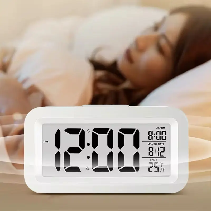 Умный цифровой будильник с подсветкой