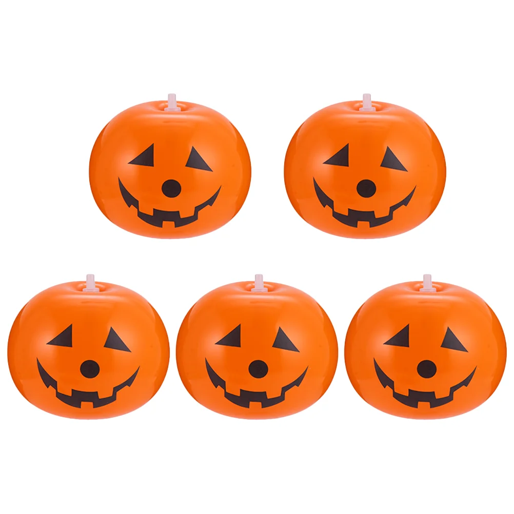 

Balloon Party Pumpkin Balloons Latex Supplies Decoration Hanging Photo Prop Printed Led Light