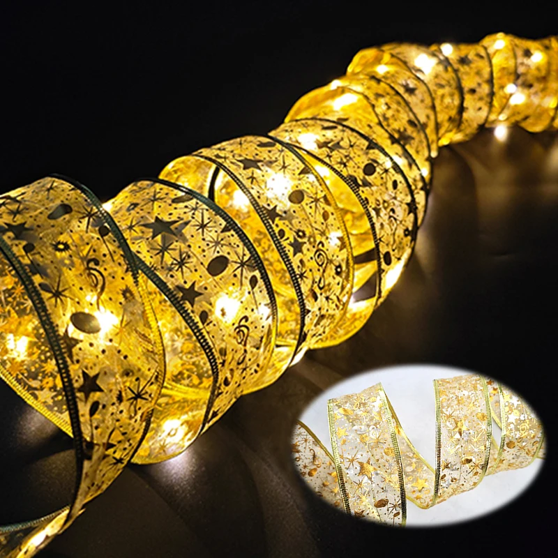 

Рождественские LED-гирлянды YEAHUI EL золотой цвет