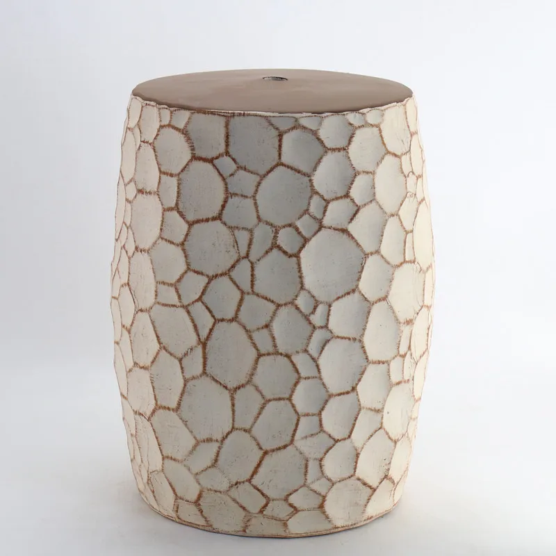 Неоклассический ретро-керамический табурет для барабанов бронзовый