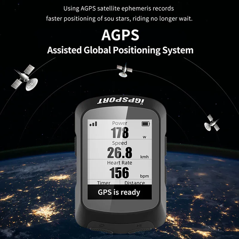 iGPSPORT IGS50S IGS520 GPS Cycling Computer Wireless IPX7 Waterproof Bicycle Digital Stopwatch Speedometer ANT+ Ble Odometer - купить по