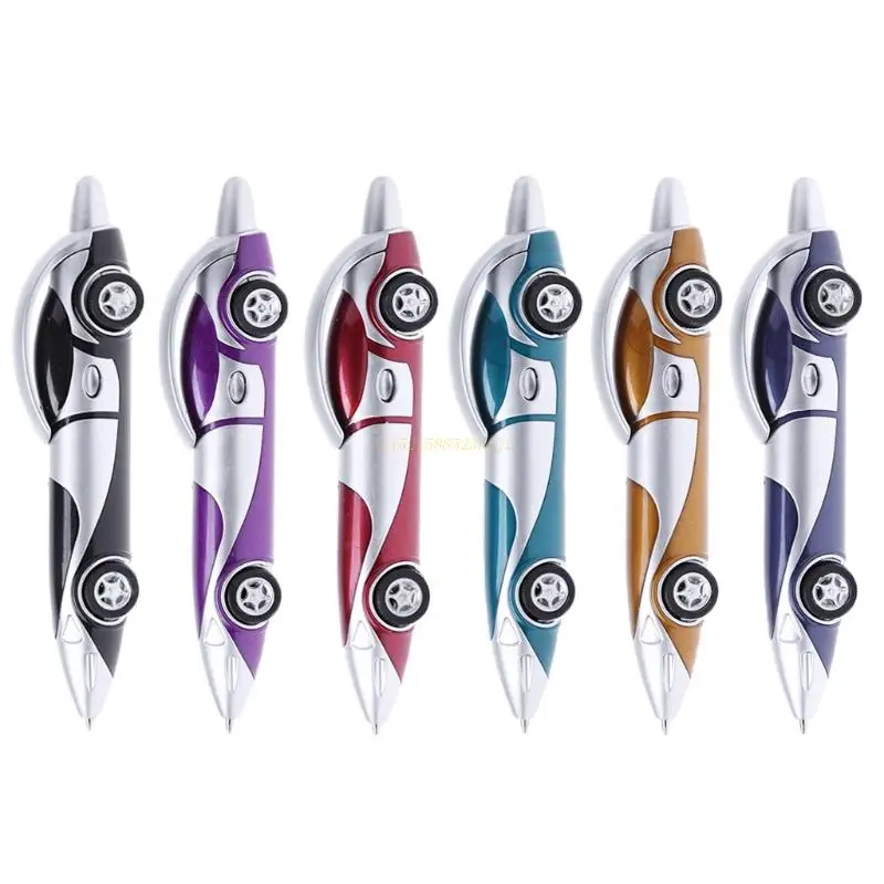 

Шариковая ручка в форме гоночного автомобиля, Забавный новый дизайн, детская офисная игрушка, подарок, Прямая поставка