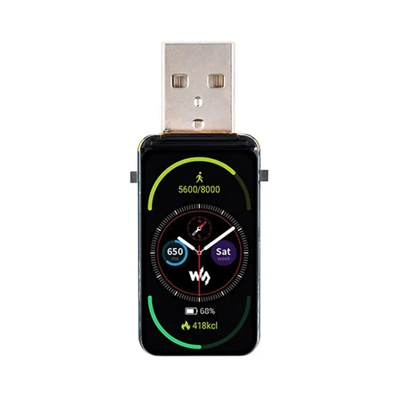 Фото Плата разработки Waveshare RP2350 с 1,47-дюймовым ЖК-дисплеем Cortex-M33, RGB-подсветкой, 172x320, 16 МБ Flash, LCD-1.47 USB №5
