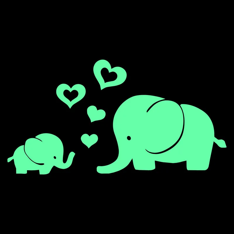 Виниловые наклейки с изображением слона