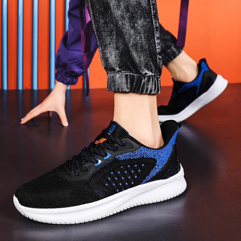 2022 Lightweight Running Shoes For Men Fashion Men's Mesh Sports Sneakers Outdoor Jogging Walking Shoes Male Trainer Sneakers