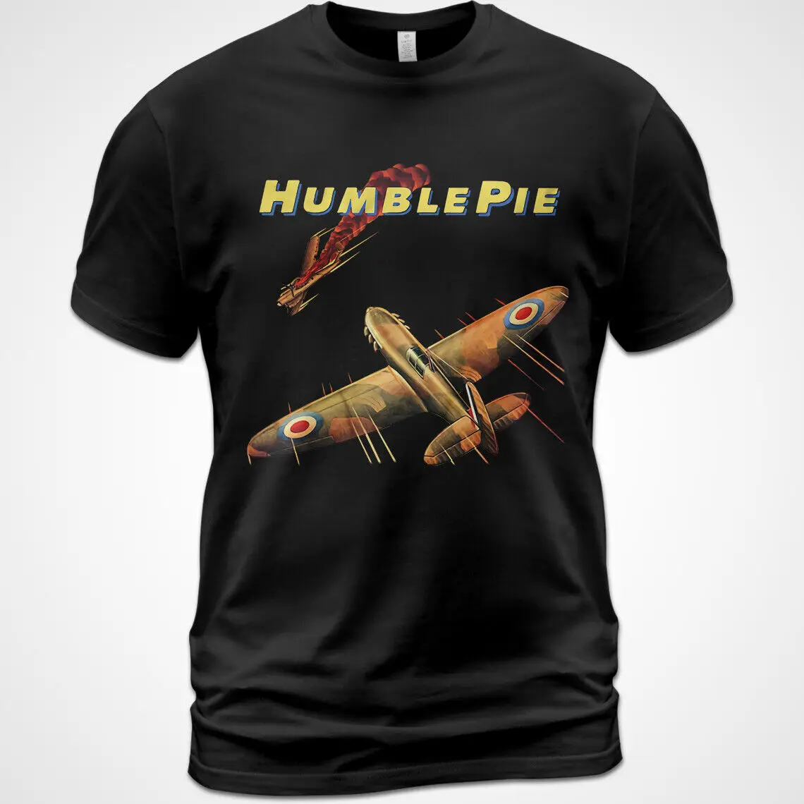 Фото Хлопковая футболка Humble Pie On to Victory Album Steve Marriott Jerry Shirley №1