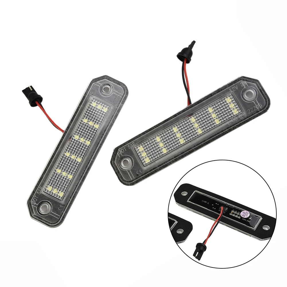 

2pcs 6000K-6500K LED White License Plate Light For Honda Civic EJ EK EM EK9 EK4 Del Sol 92 - 00 34100-S04-A01 34100S04A01