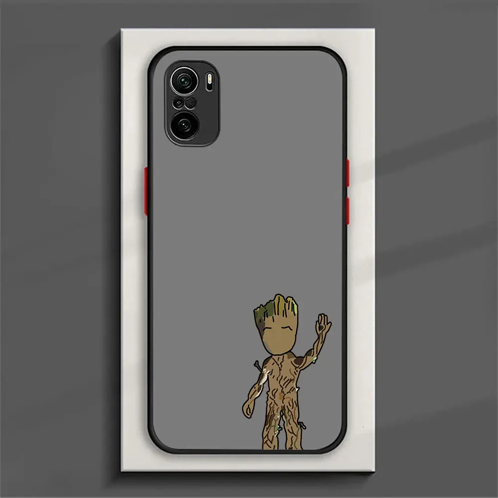 Marvel Lovely Groot Matte Phone Case For OPPO REALME 11 NARZO 60X 30 50 60 50A 50I 20 30A 2T 2 PRO PLUS PREME 5G