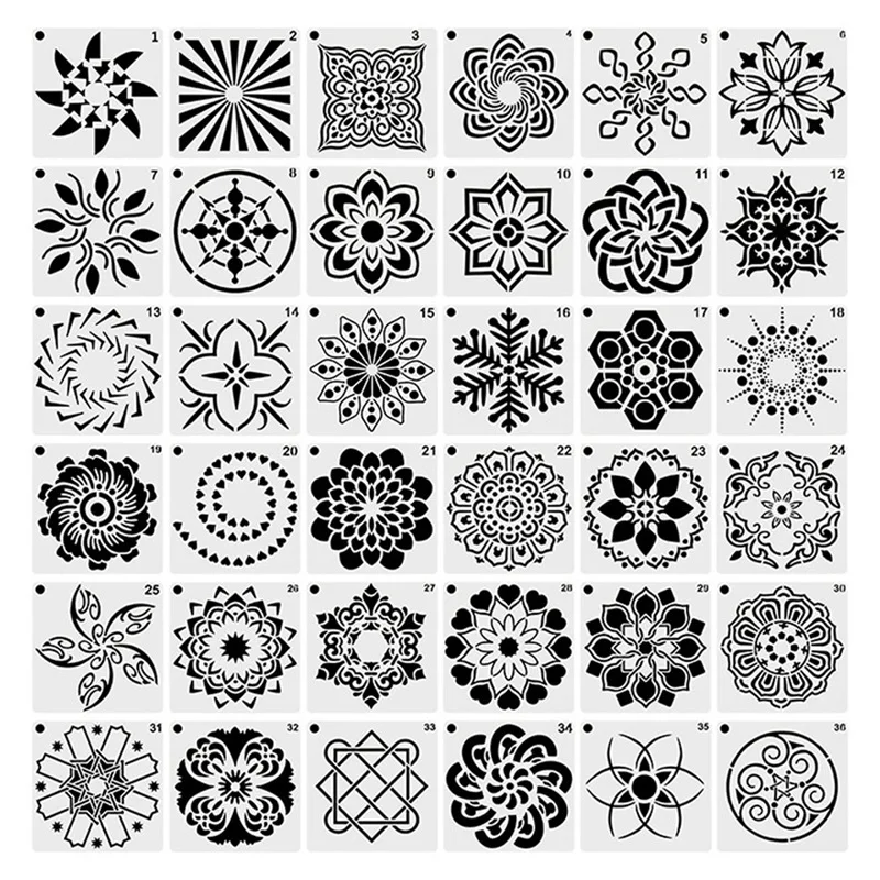 Инструменты для нанесения точек мандалы художественные принадлежности