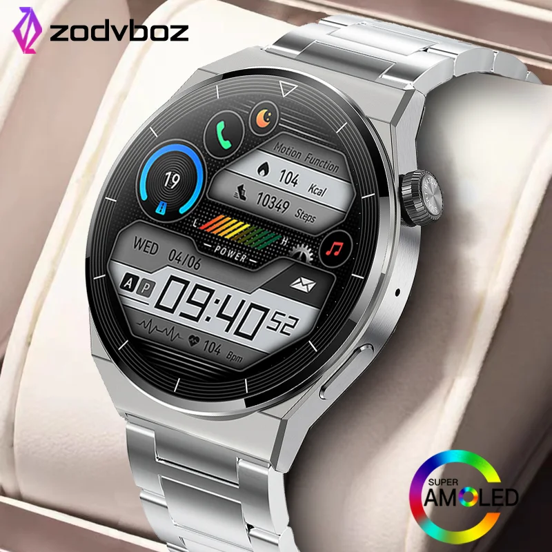 

ZODVBOZ Smart Watch Men Custom Dial Answer Call Sport Fitness Tracker AMOLED Watch Men Waterproof Smartwatch For Huawei GT3 Pro