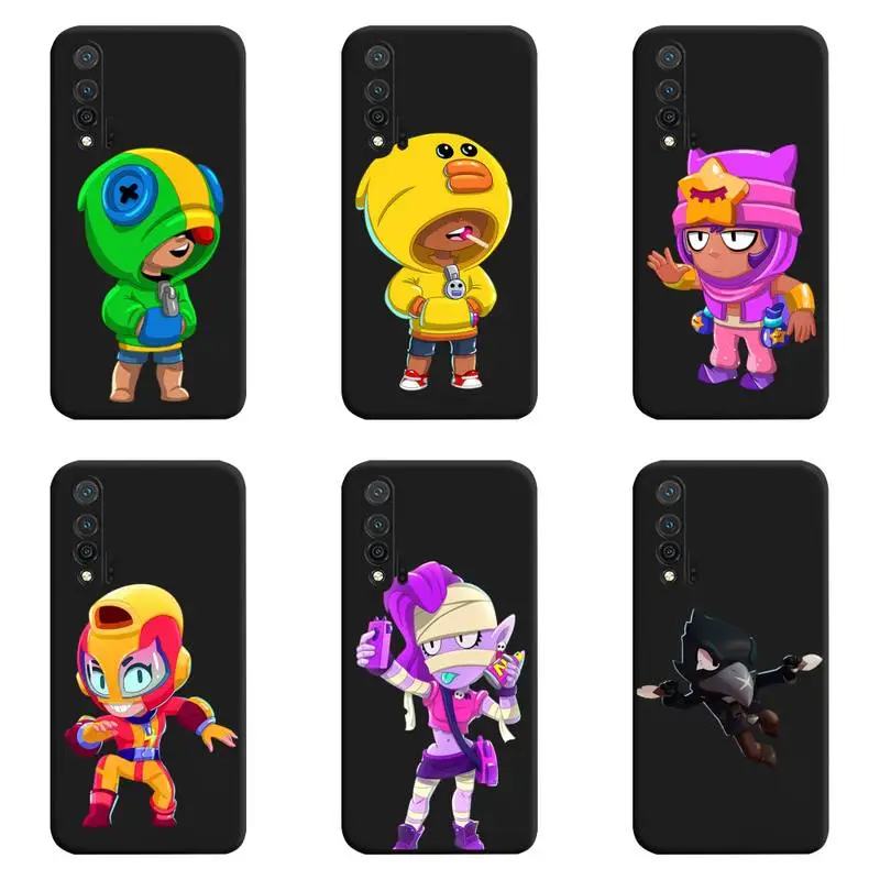 

Stars Game Leon Tara El Primo Phone Case For Huawei Nova 6se 7 7pro 7se honor 7A 8A 7C 9C Play