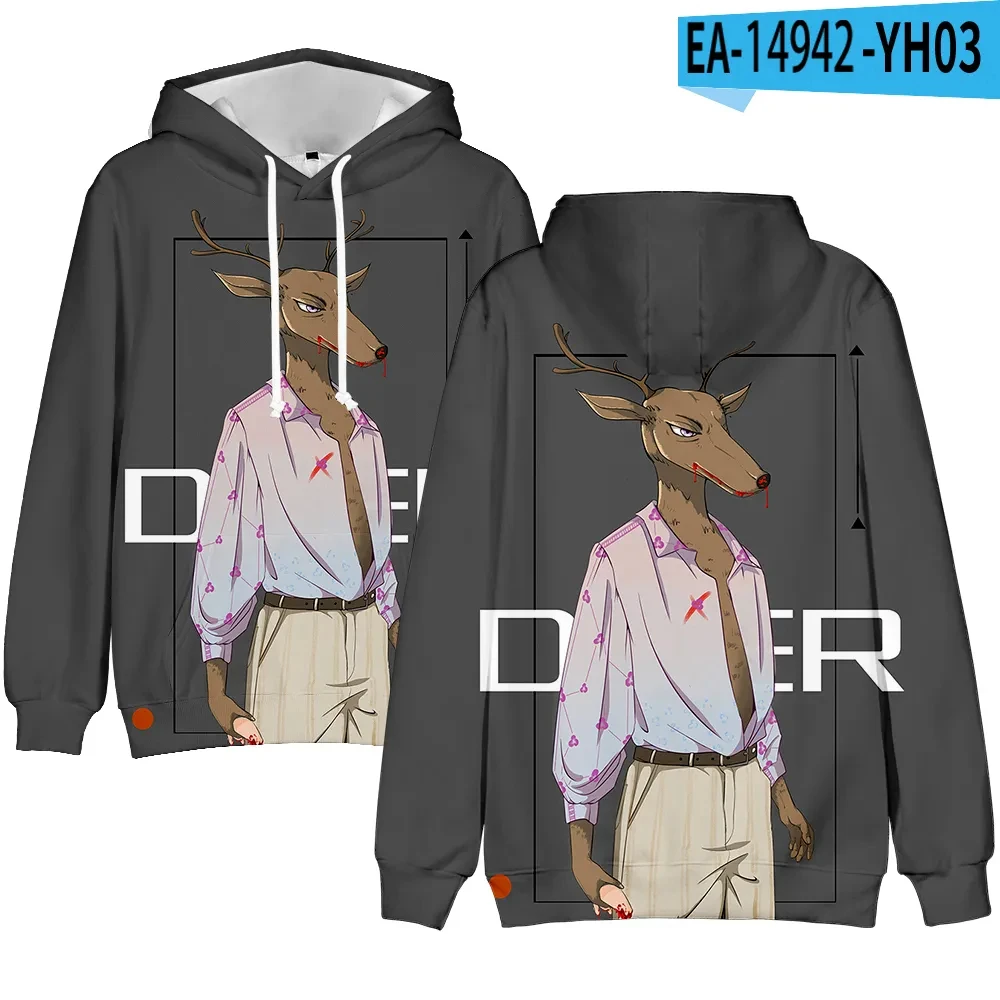 

Толстовка унисекс с длинным рукавом и 3D-принтом, в стиле аниме