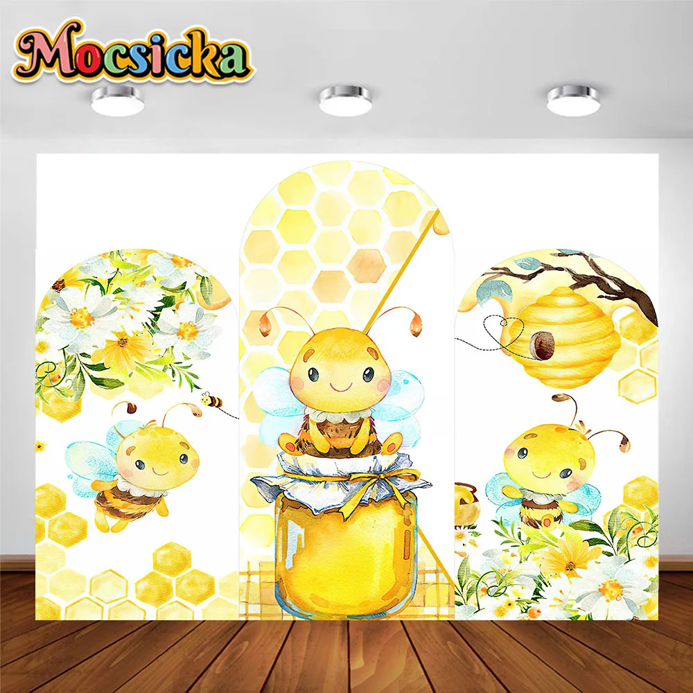 Фон для фотосъемки с изображением маленькой пчелы