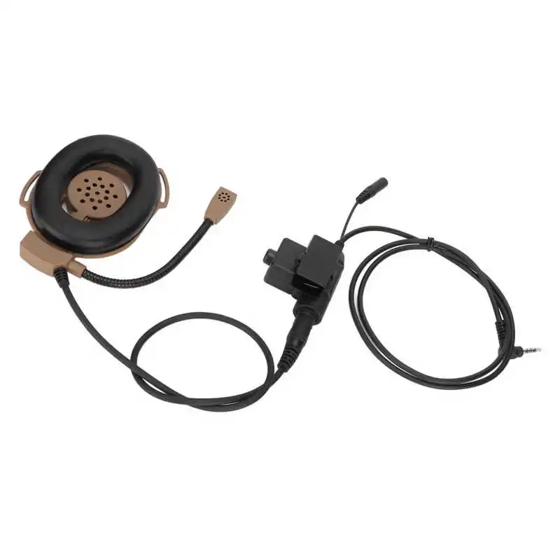 HD01 Military Headset Unilateral Military Noise Reduction Earpiece with U94 and Finger Microphone for Yaese VX-3R HOT