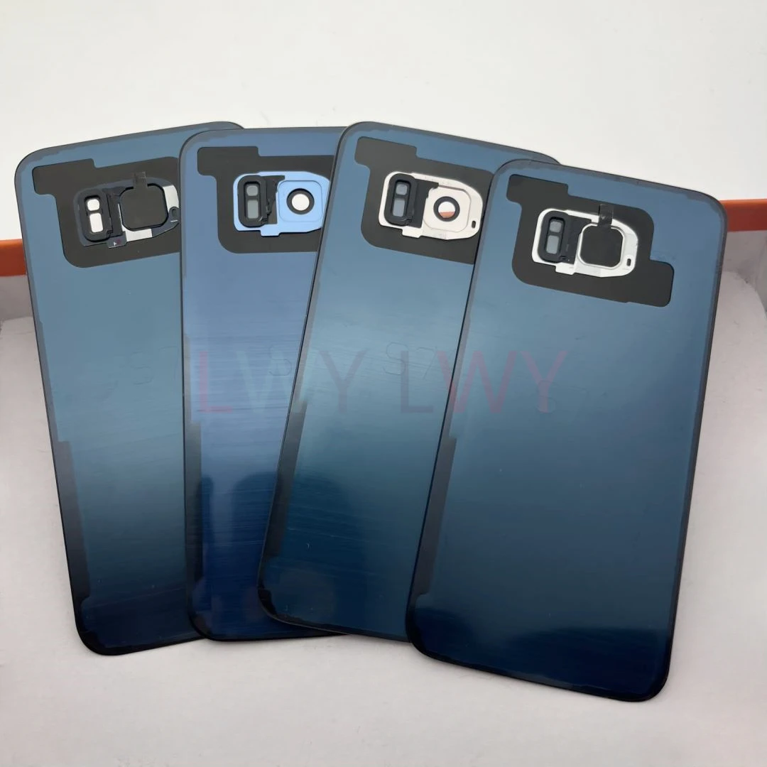 Для Samsung Galaxy S7 Edge G935 G930 задняя крышка батарейного отсека стеклянная корпуса с