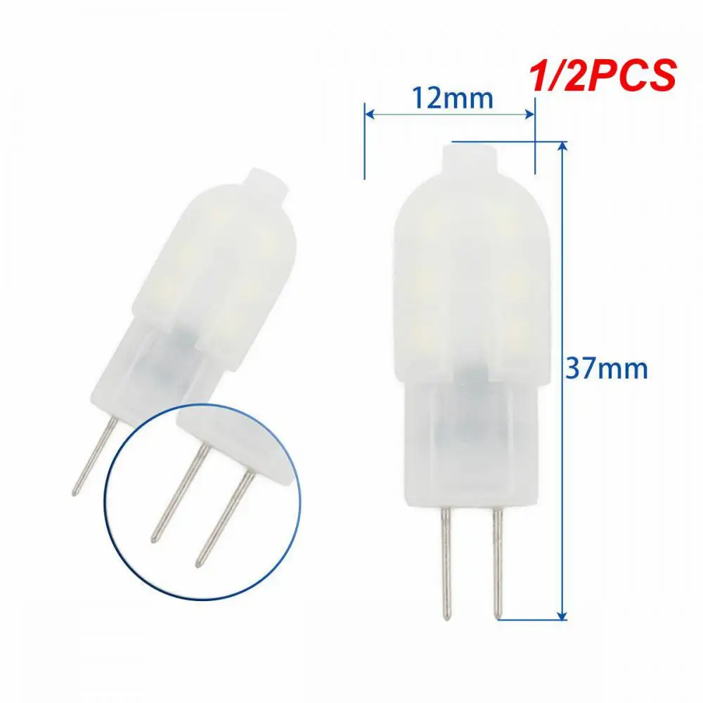 

1/2PCS Crystal Lamp 12v Pin Small Bulb 360 Beam Angle Led Lamp Bead Low-voltage Wholesale Creative Mini G4 12 Bead Pc 2023