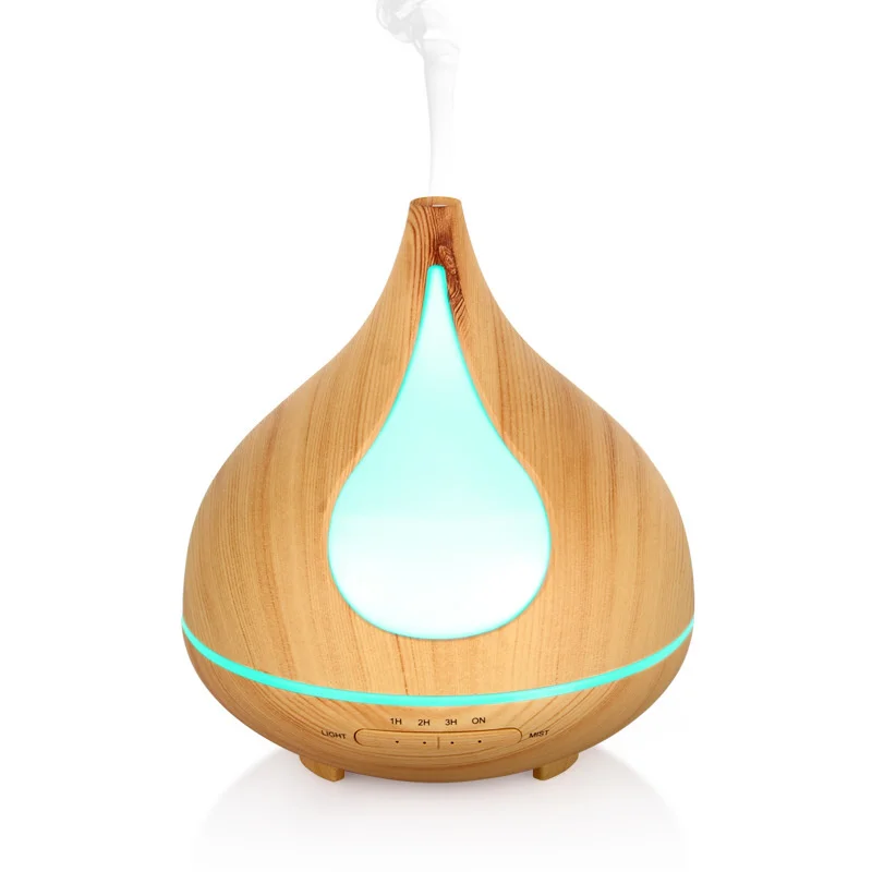 

300ML Aromatherapy Essential Oil Diffuser Ultrasonic Cool Mist Aroma Air Humidifier With LED Light for Home Room Fragrance Spa