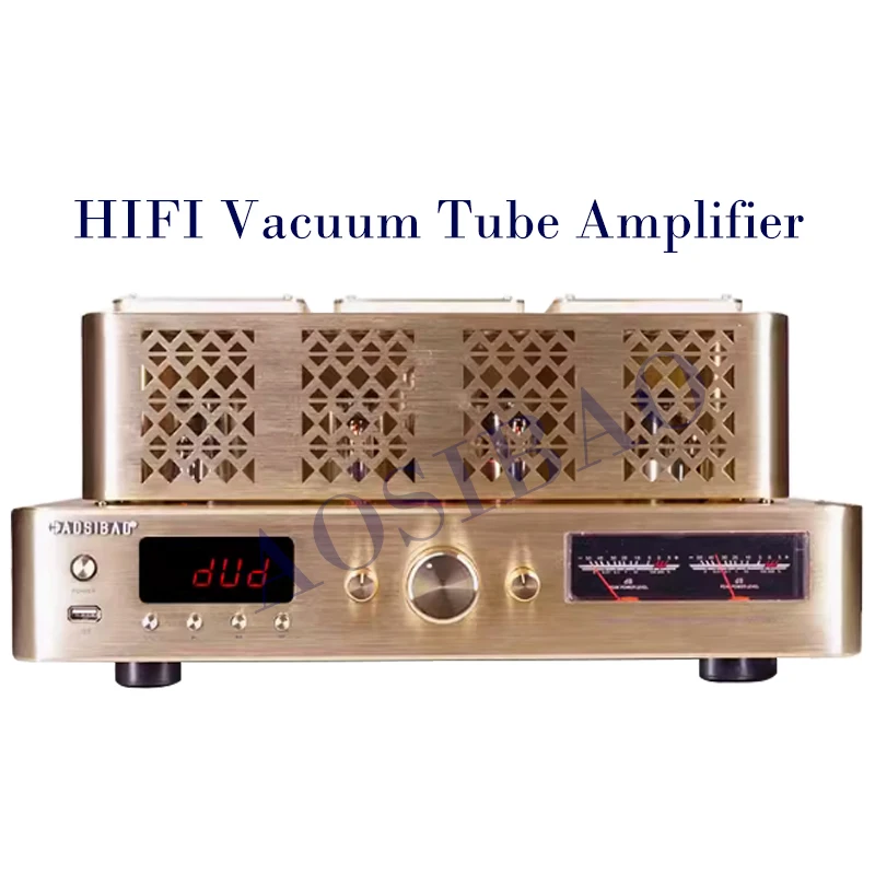 AIYIMA SMSL AV399 Hifi трубчатый усилитель 200 Вт * 2 Пульт дистанционного управления USB Bluetooth