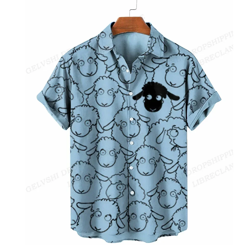 Гавайские рубашки с 3D-принтом для мужчин и женщин