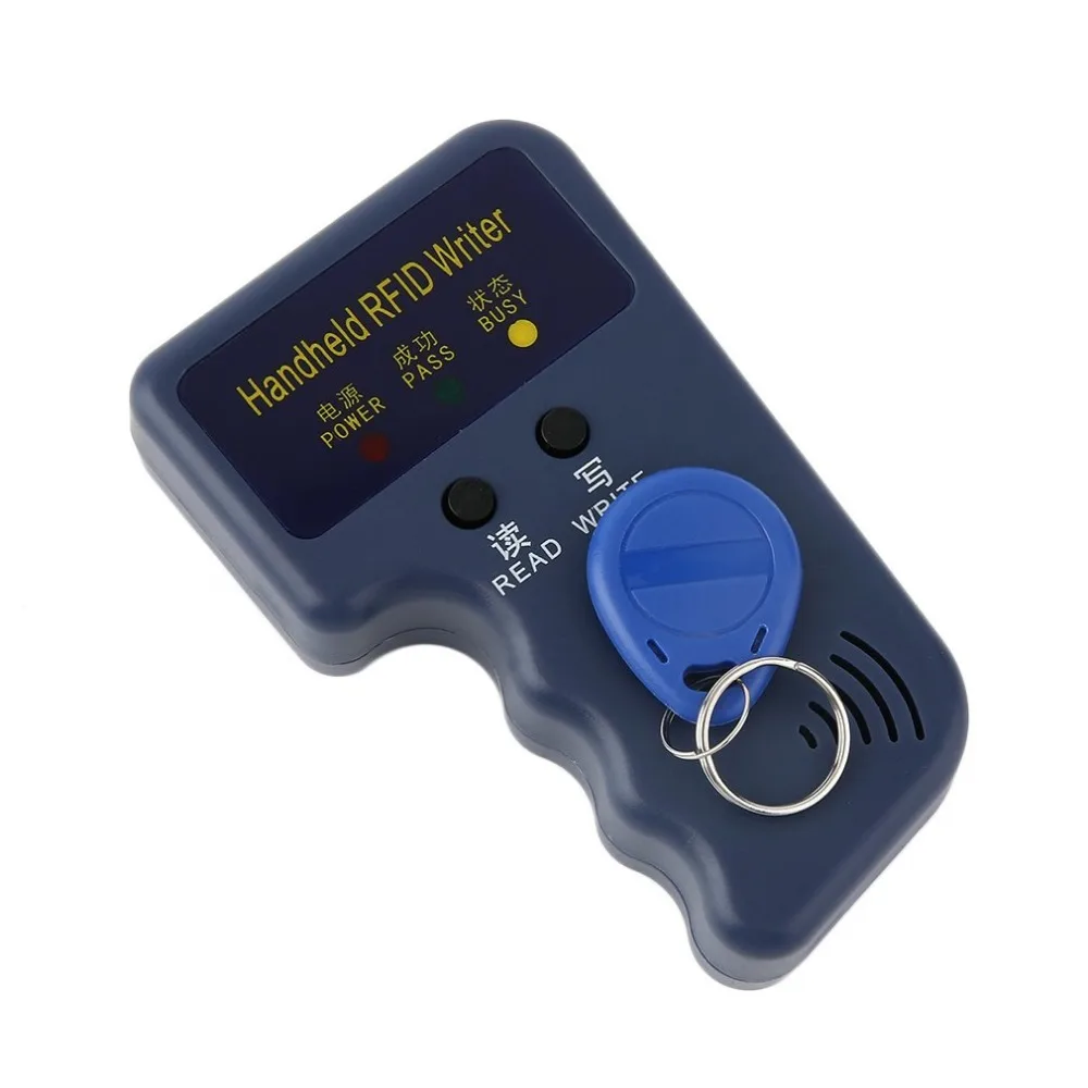 

RFID Card Reader Copier Writer Duplicator Programmer Rewritable ID Keyfob Tags Handheld 125Khz Copier