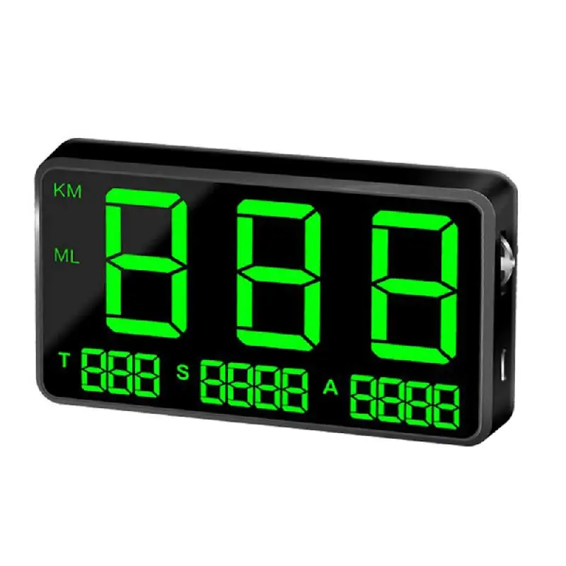 

NEW 4.5" GPS HUD Speedometer Head-Up Display Digital Large Screen Car Speed Alarm System Universal For all Cars Buses Trucks