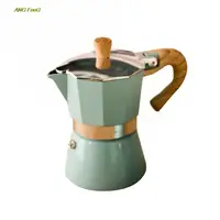 Household Stovetop Coffee Maker Moka Pot Italian Moka Aluminum Mocha Espresso Percolator Pot Filter Tea Pot Cafetiere Pitcher