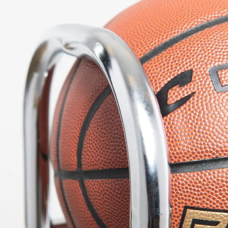 

Вращающаяся стойка для хранения баскетбольных мячей, 3 ряда/12 мячей