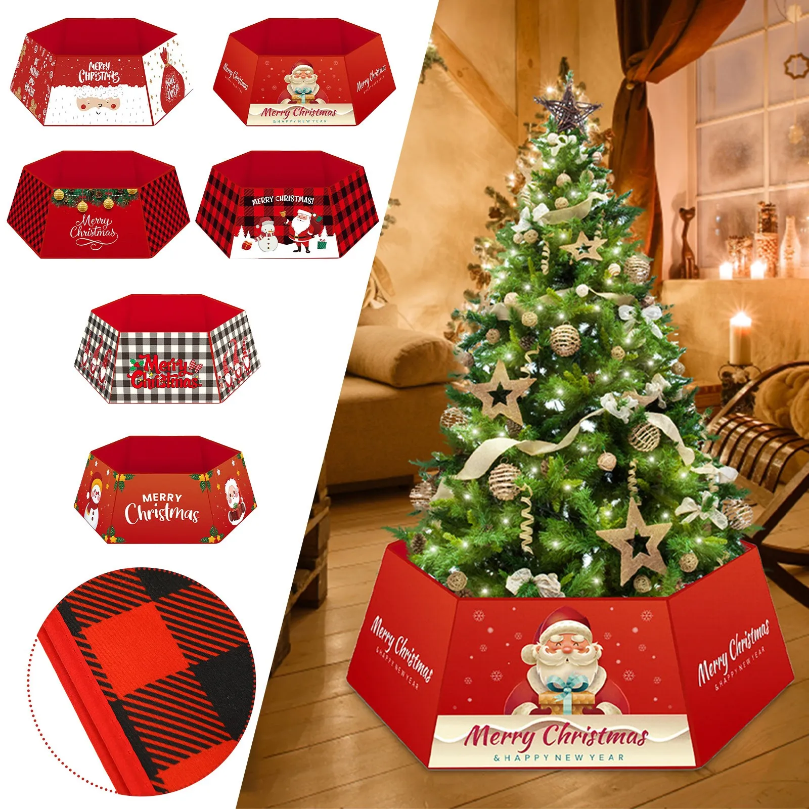 

Christmas Tree Skirt Christmas Tree Apron Christmas Tree Bottom Ornament