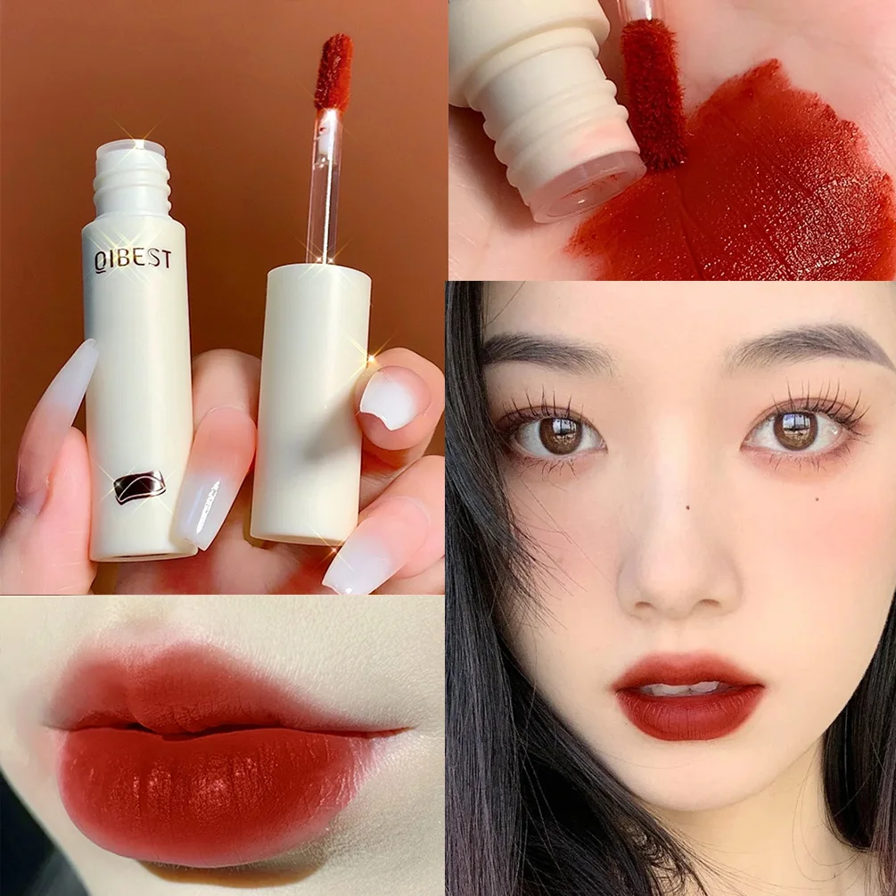 

8 Colors Lip Gloss Nude Matte Liquid Lipstick Waterproof Long Lasting Women Lip Tint Chocolate Velvet Lip Glaze Cosmetics Hot