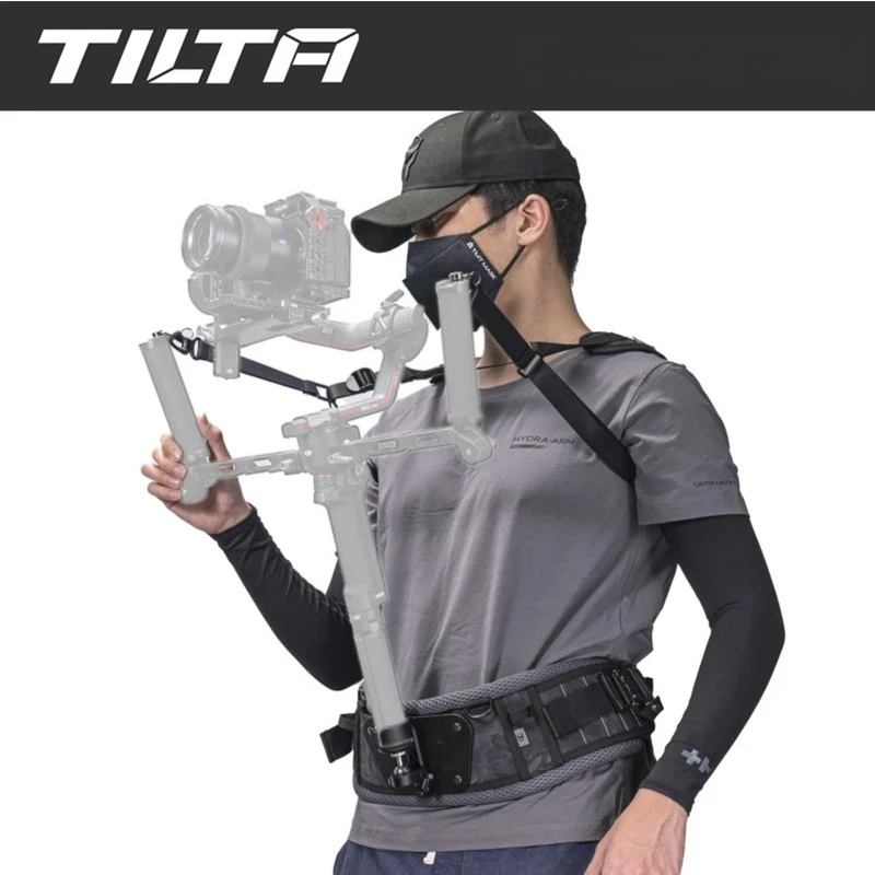 Фото Легкий поддерживающий жилет TILTA GSS-T04 для стабилизаторов, совместимый с DJI Ronin RS2, RSC2, RS3 и RS3 Pro №3