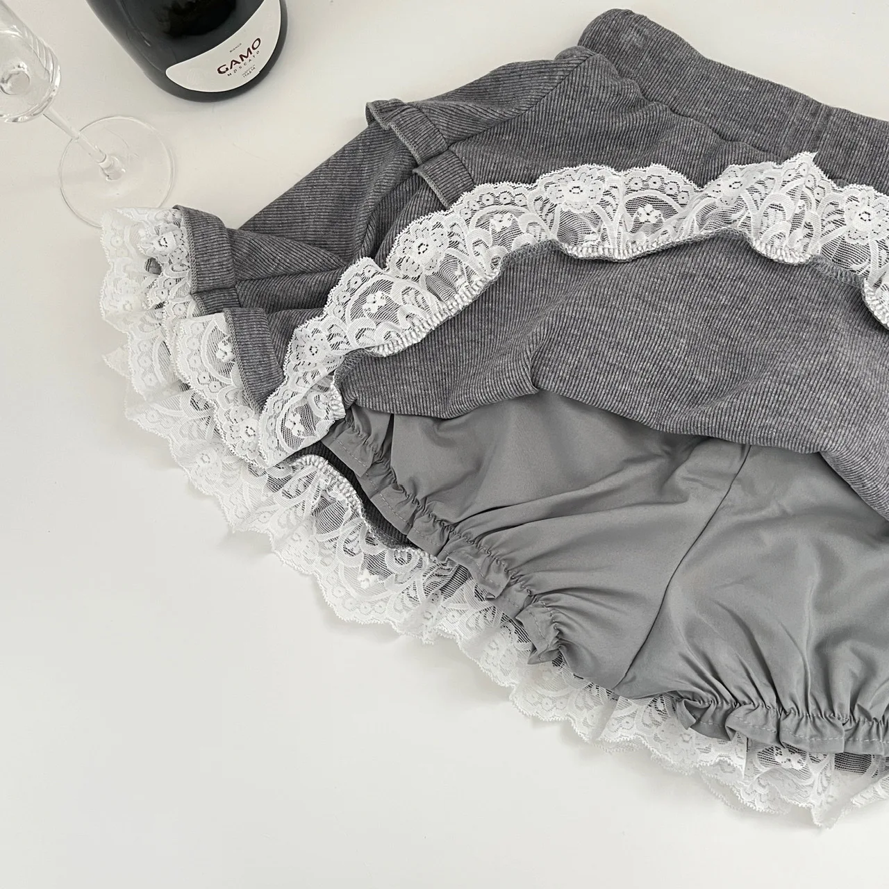 Комплект из 2 предметов для ранней осени вязаный пуловер с капюшоном и юбка-пачка