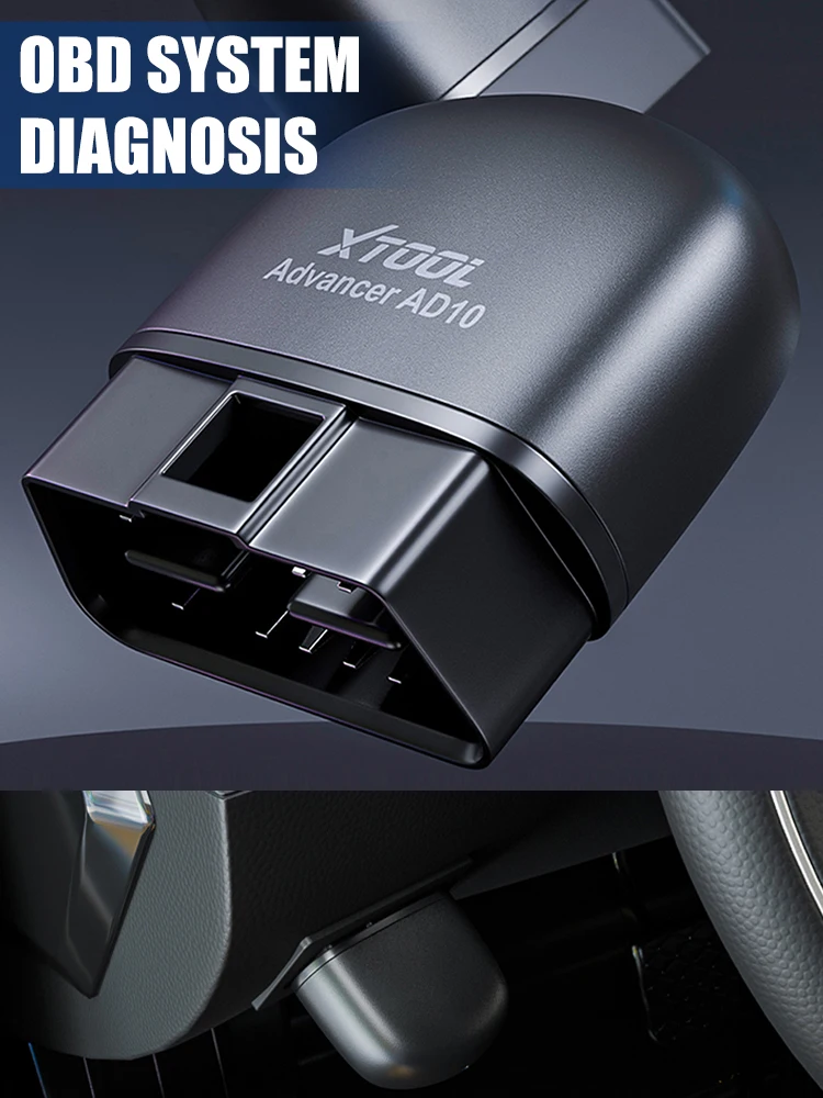 

XTOOL AD10 OBD2 сканер Bluetooth-совместимый ELM327 беспроводной сканер считыватель кодов Автомобильный сканер диагностические инструменты для ремонта ...