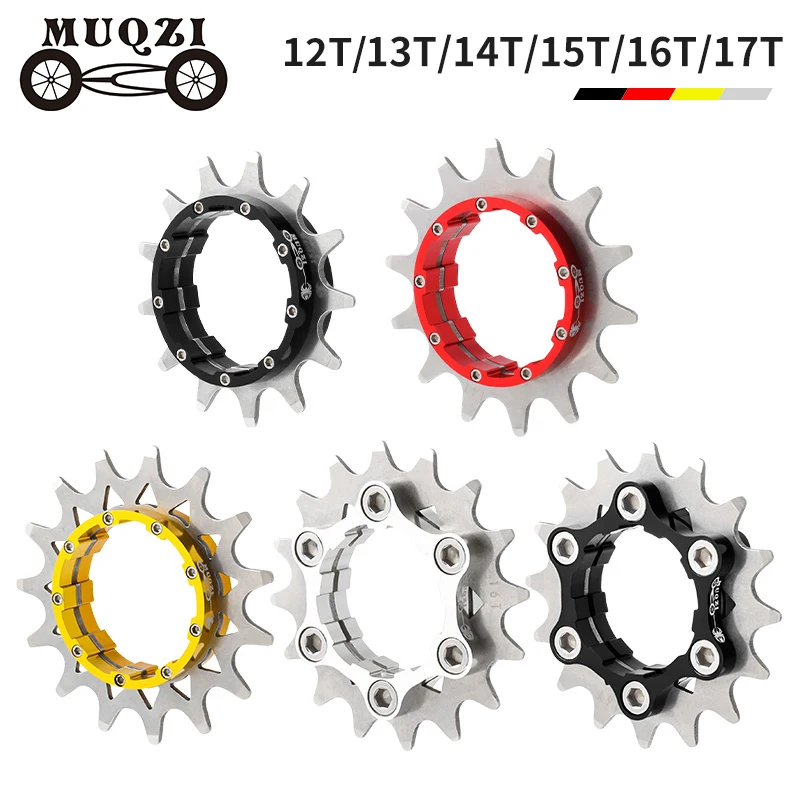 

MUQZI MTB Single Speed Cassette Single Speed Conversion Kit Freewheel Bike Sprocket Bicycle Flywheel 12T 13T 14T 15T 16T 17T