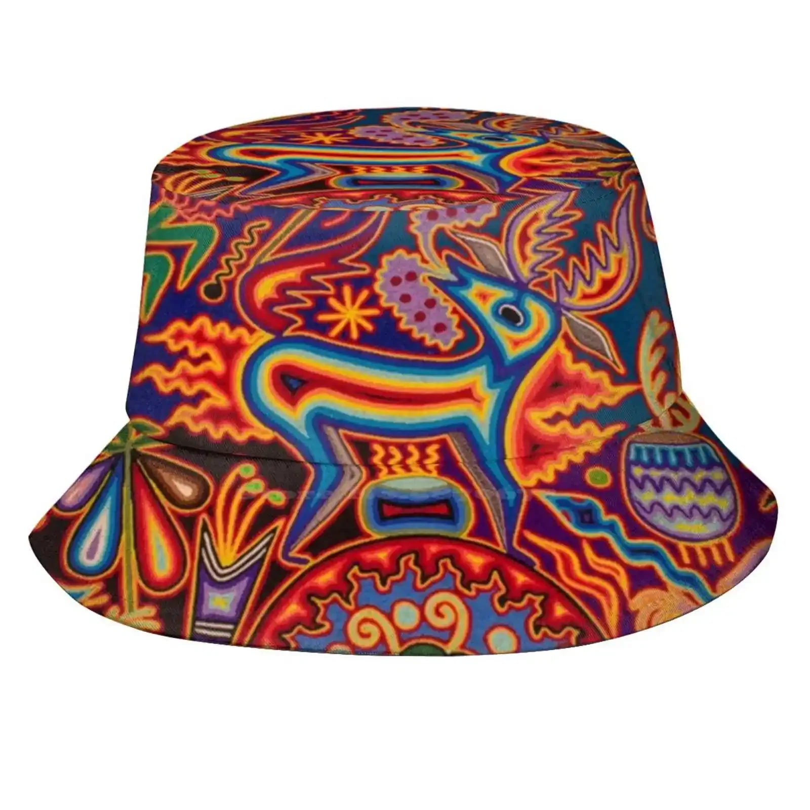 Шляпа от солнца Huichol шляпа рыбака Панама шляпы мексиканские ремесла Череп