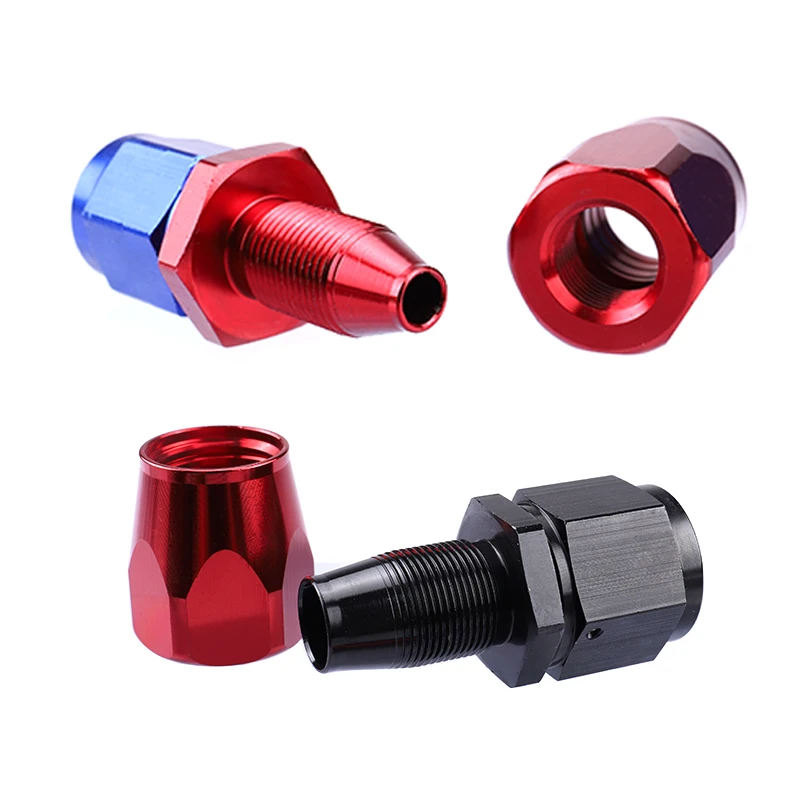 AN4/6/8/10/12 фитинг для шлангов алюминиевые фитинги AN адаптер масла топлива