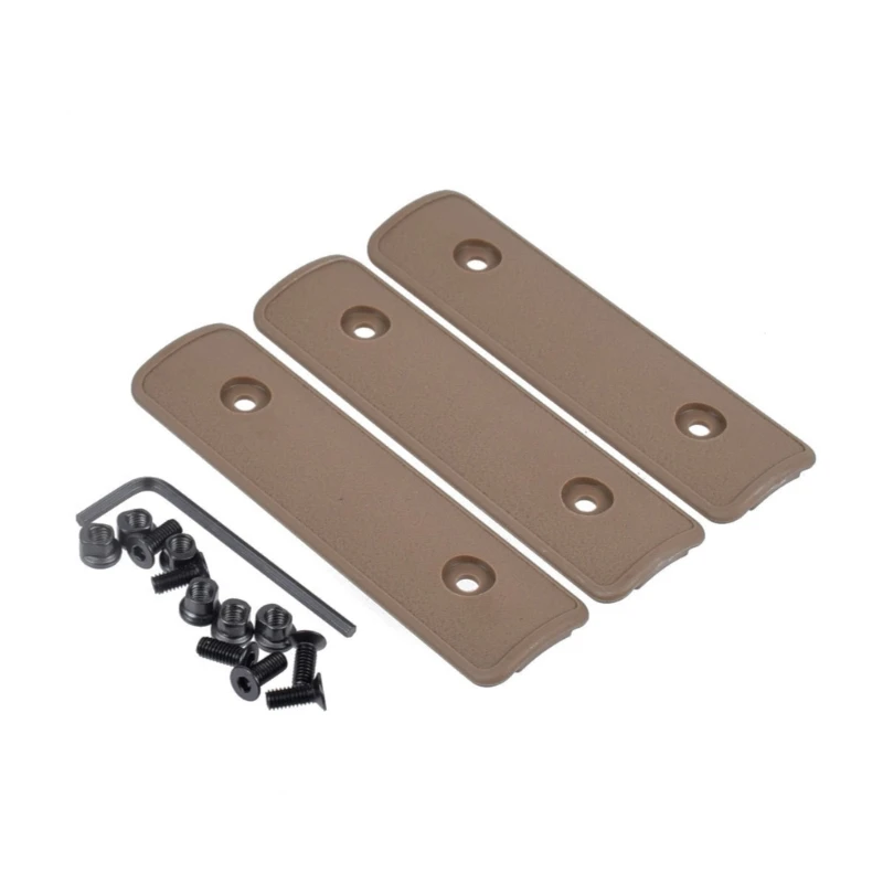 A9LD 3 шт. Простая установка нейлоновые защитные чехлы для рельсов аксессуары