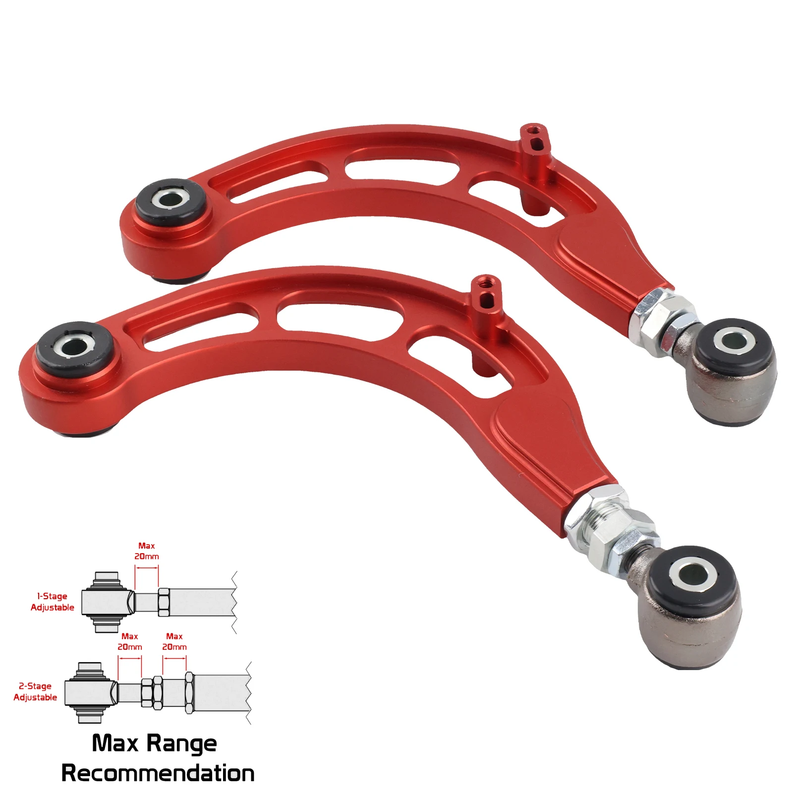 Комплект регулируемых задних рычагов пара для Honda Civic FC FK 1.5T Type R FK8/FL5 2017+ 2016-2021 гг.