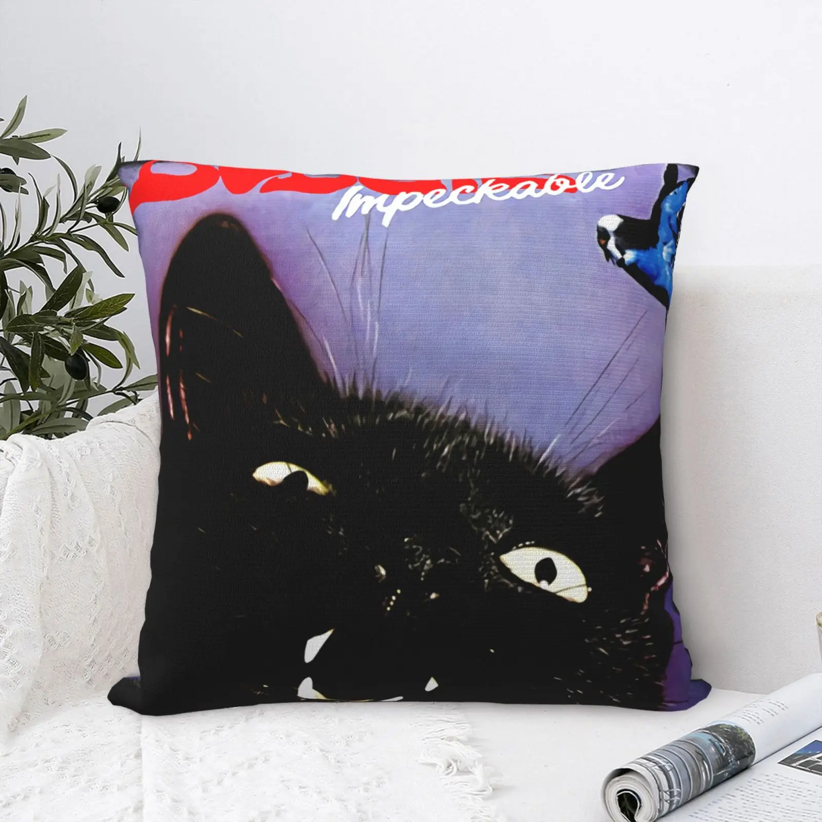 

Budgie, безупречная декоративная подушка Xs 4039, чехол для дивана, декоративные подушки для дивана, черные диванные подушки