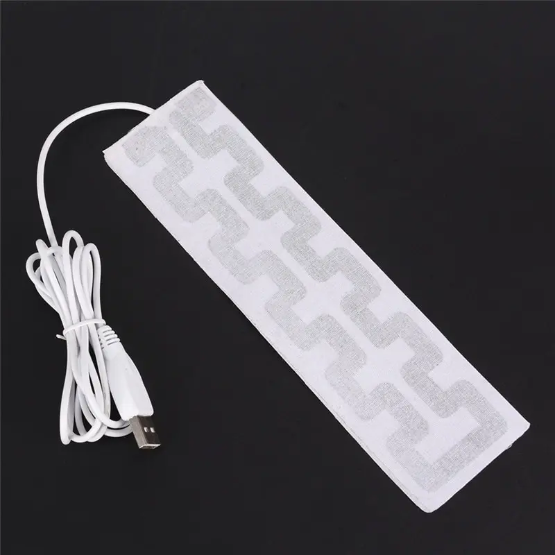

1PCS Washable USB Heated Insoles Soft Lint Electric Heated Shoe Insoles Men Women Feet Warming Pad Winter Sports Equipment
