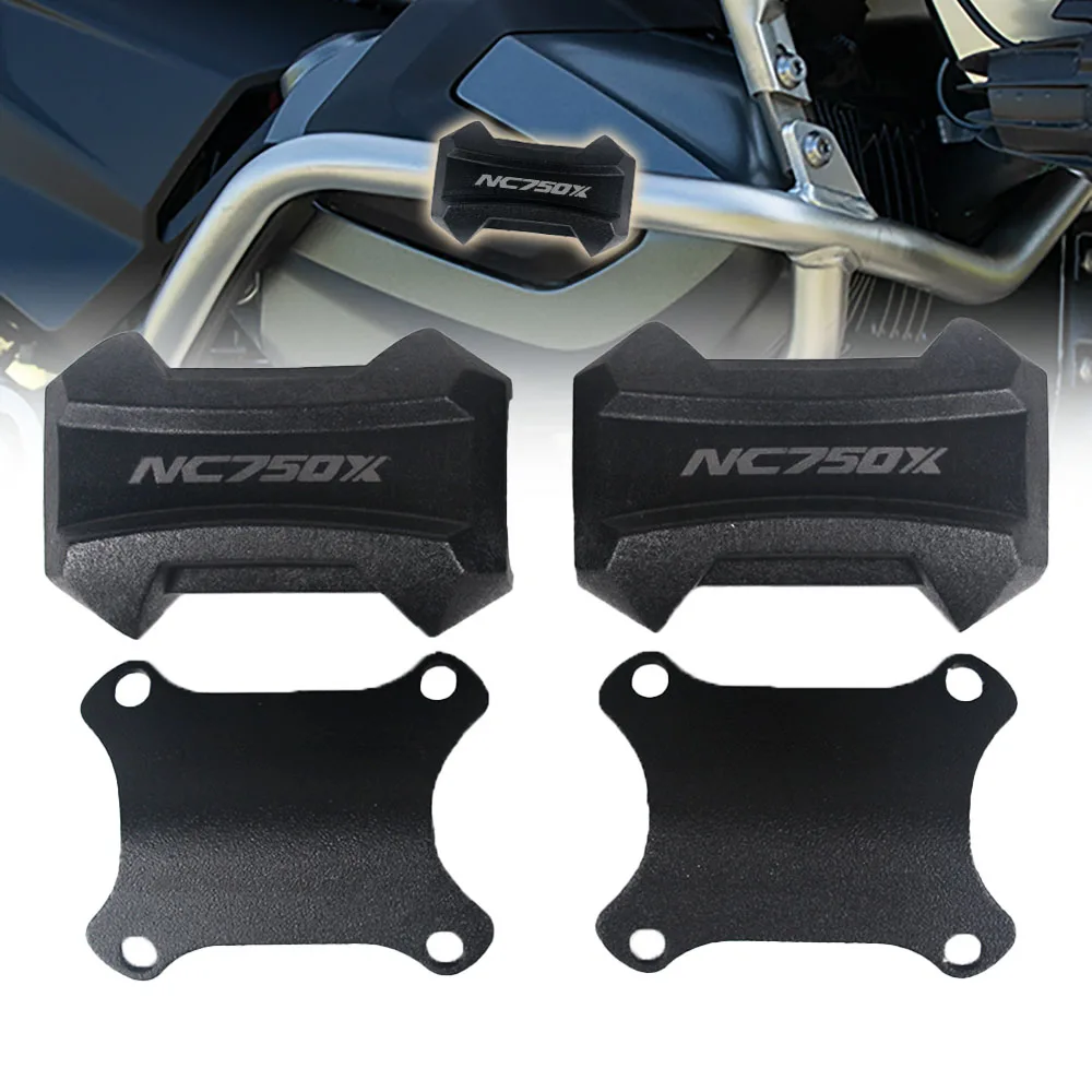 

Motorcycle Engine Guard Decorative Block For Honda NC750X NC 750X Crash Bar Bumper Protector