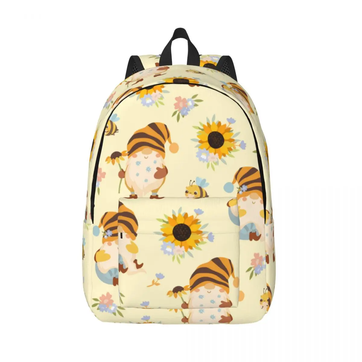 

Рюкзак с подсолнухами для мужчин и женщин, милый вместительный школьный ранец для ноутбука